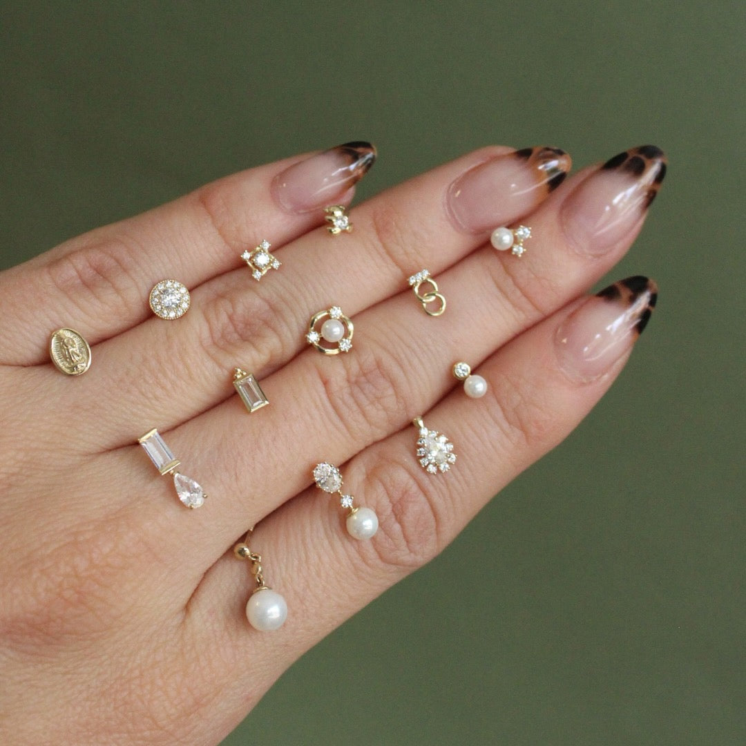 BROQUEL ORO 10K MARIAV