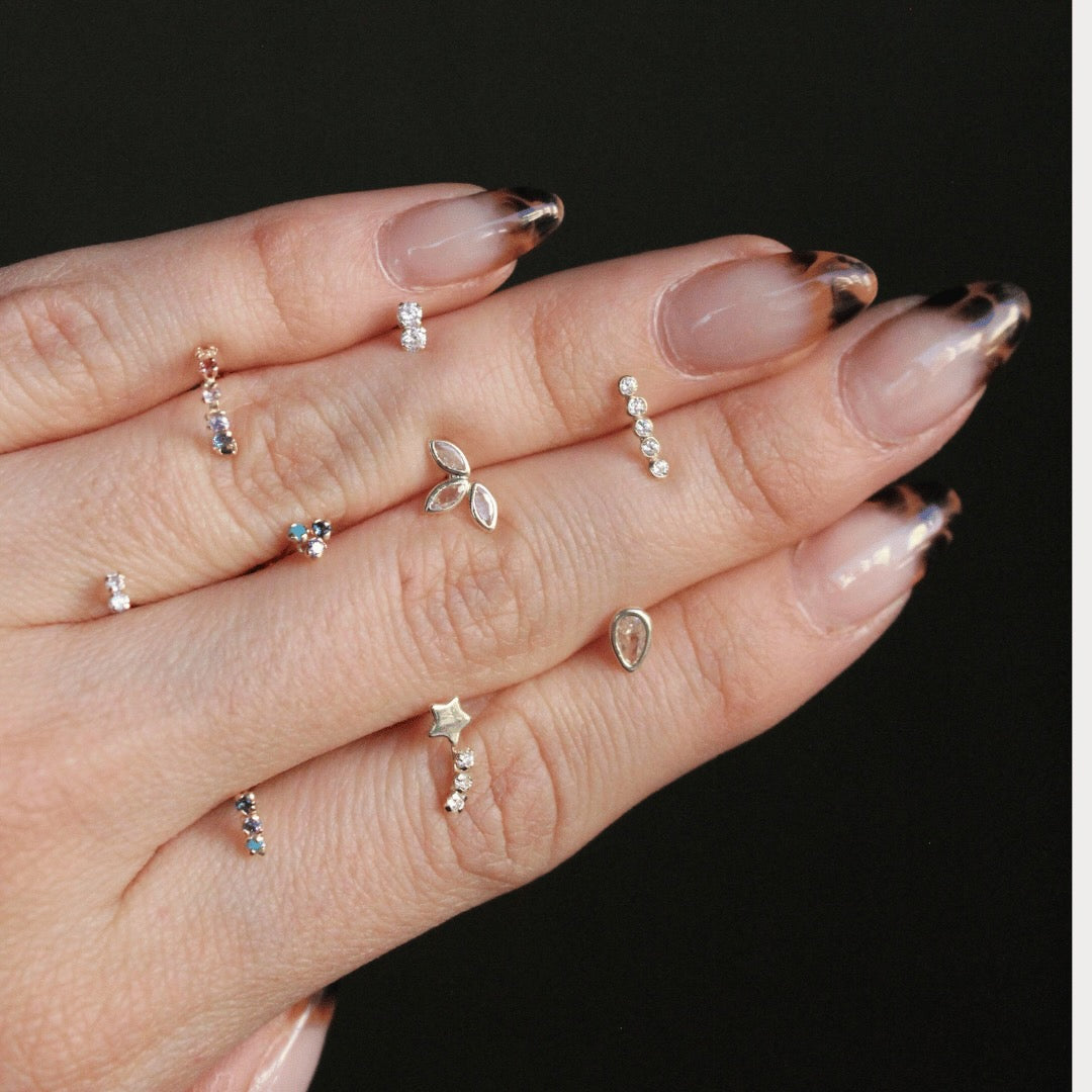 BROQUEL ORO 10K NINA