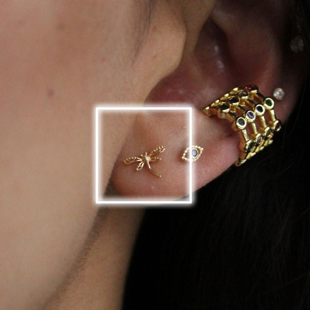 BROQUEL ORO 10K LIBELLU