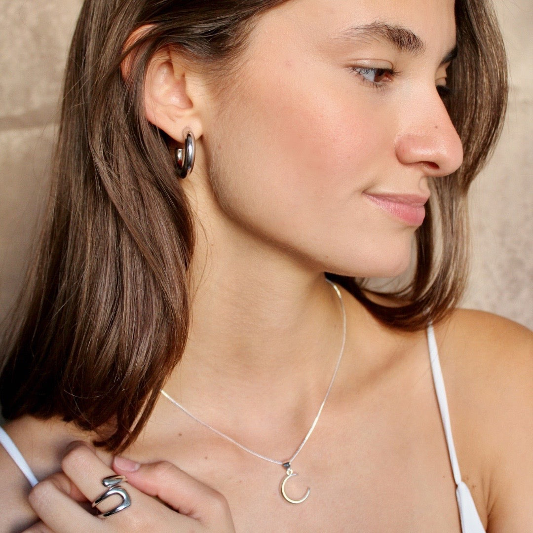 COLLAR DE PLATA ALESSA
