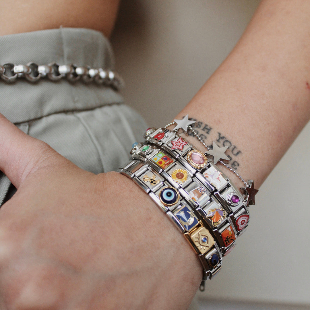 CHARMS PULSERA ESLABONES