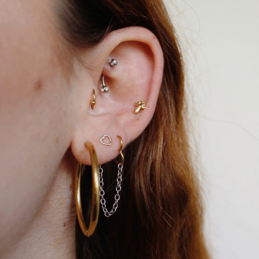 PIERCING ACERO HEART