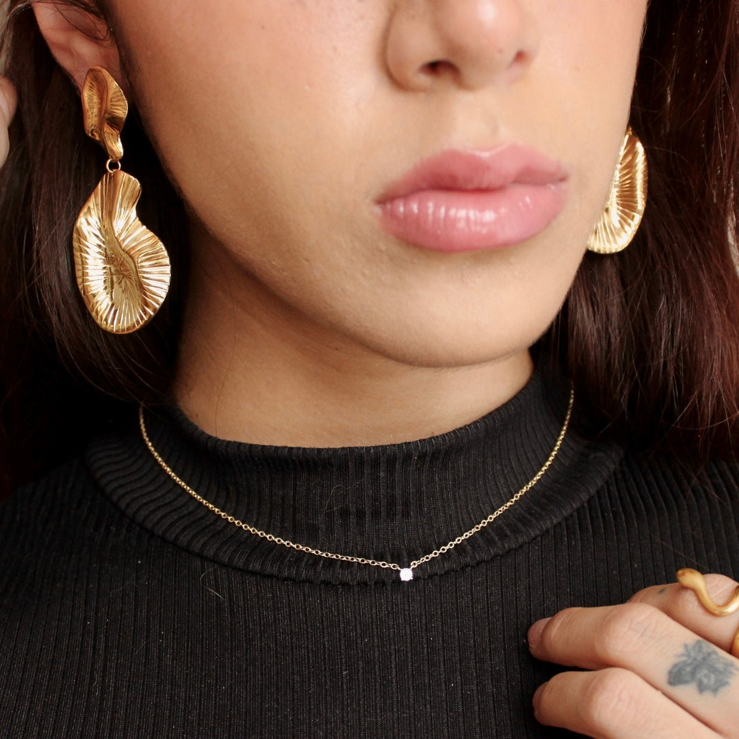 COLLAR DE PLATA ALETA