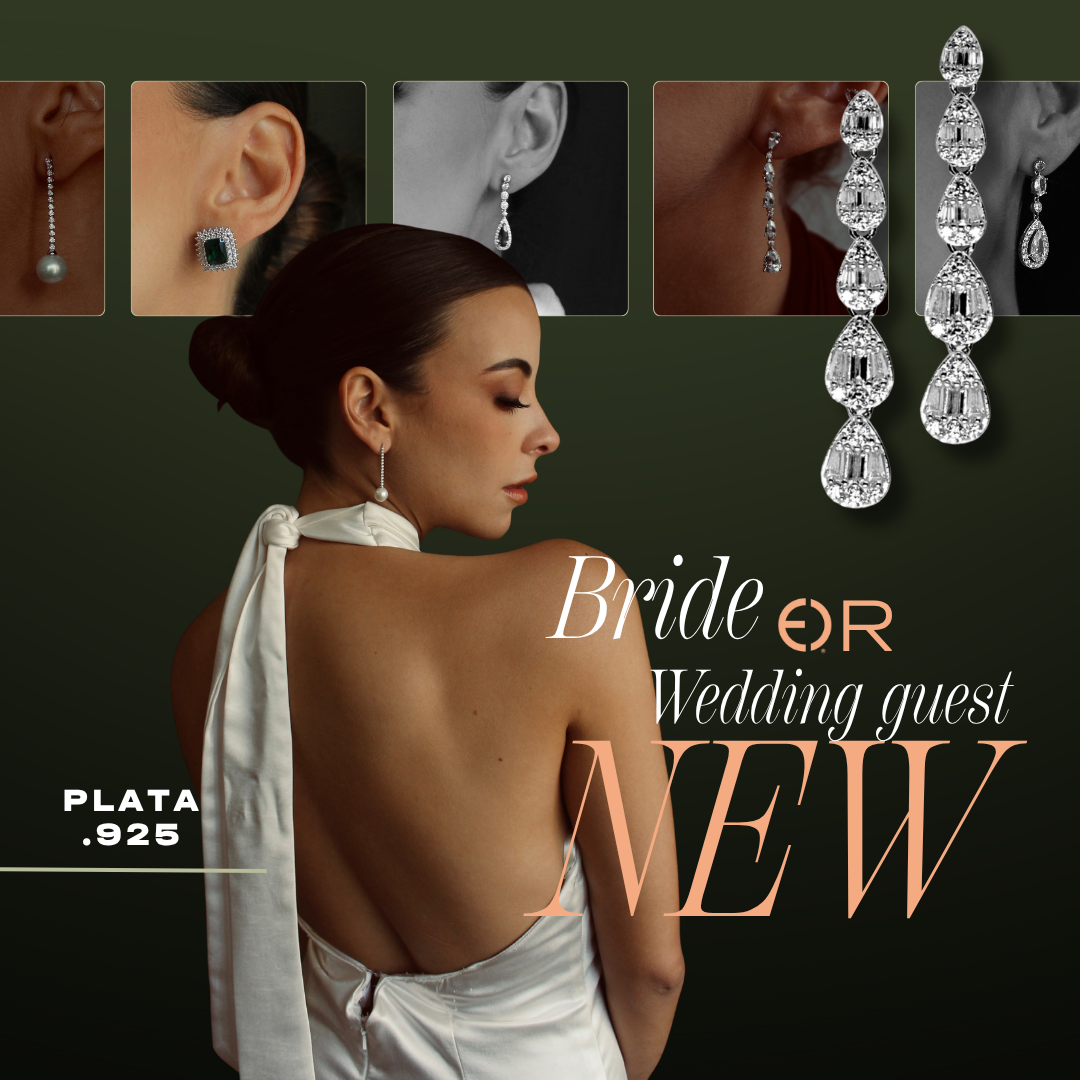 FOR BRIDE & WEDDING GUEST (PLATA .925)