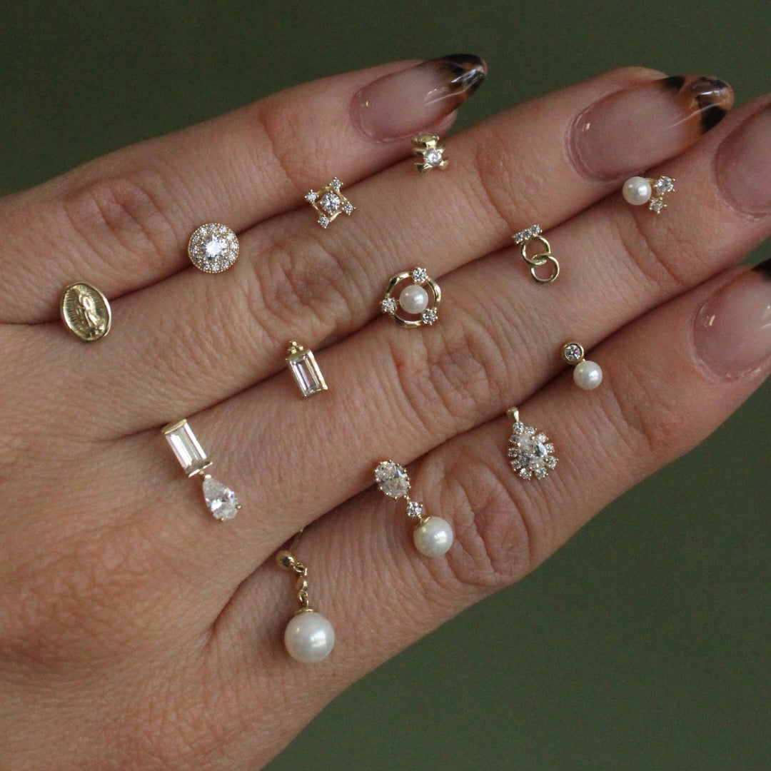 BROQUEL ORO 10K ALEXIA