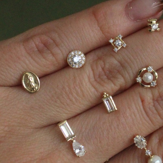 BROQUEL ORO 10K MARIAV