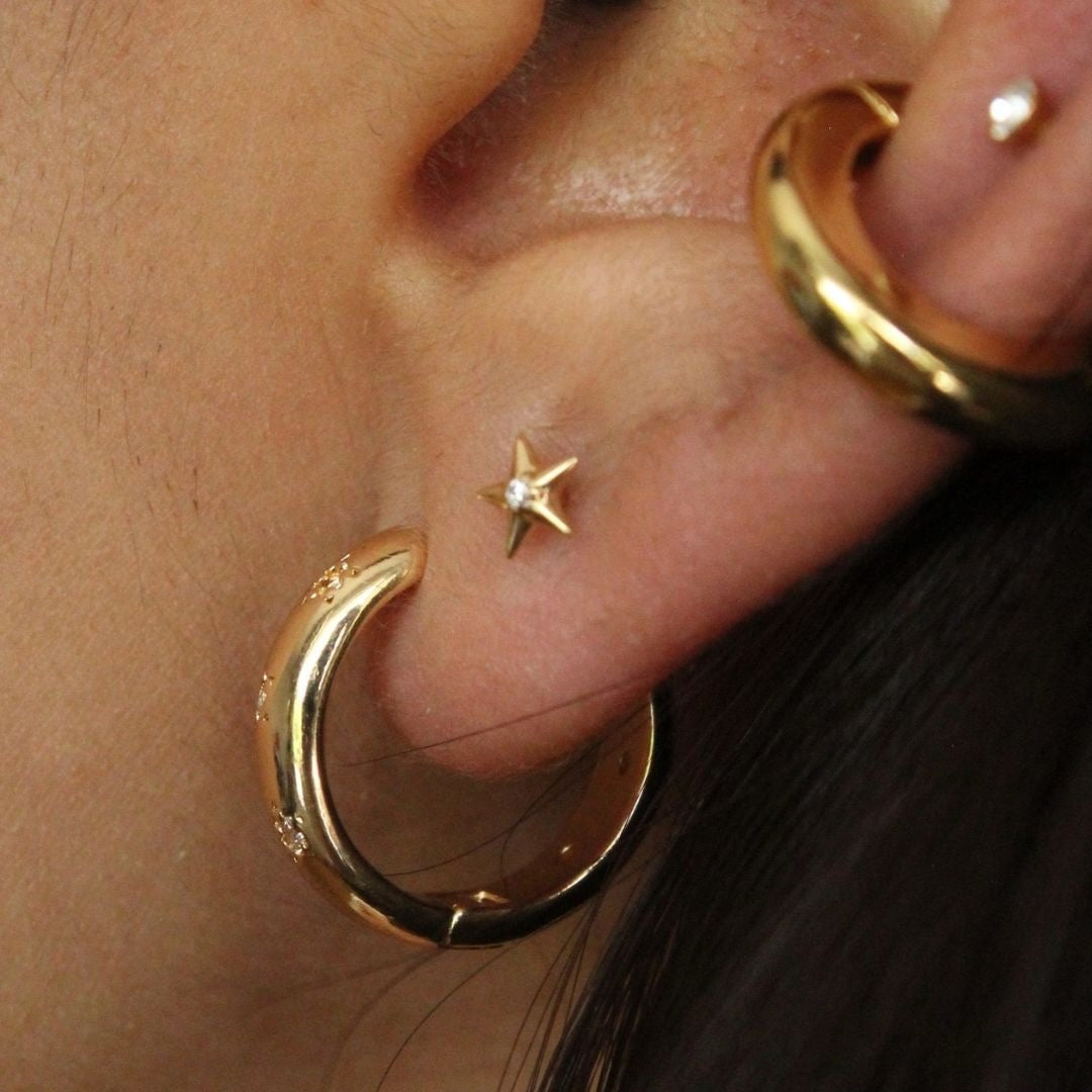 BROQUEL ORO 10K ESTRELLA