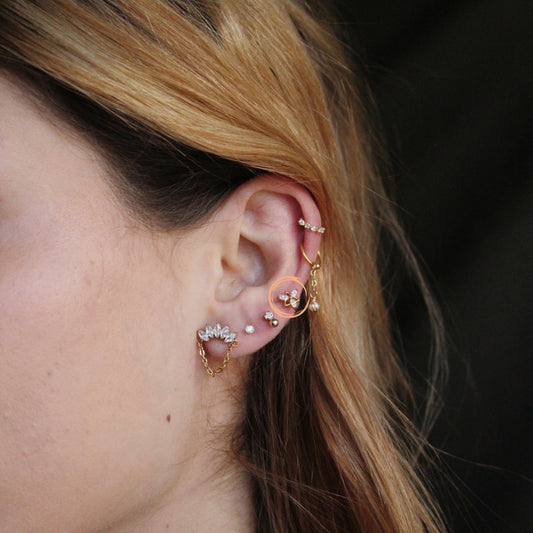 PIERCING TITANIO ARANZA