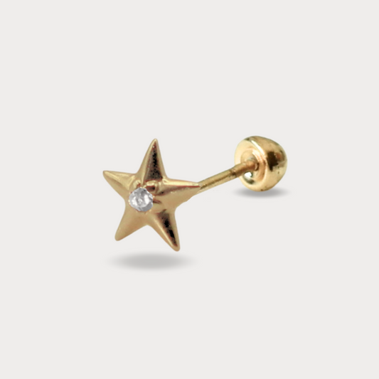 BROQUEL ORO 10K ESTRELLA