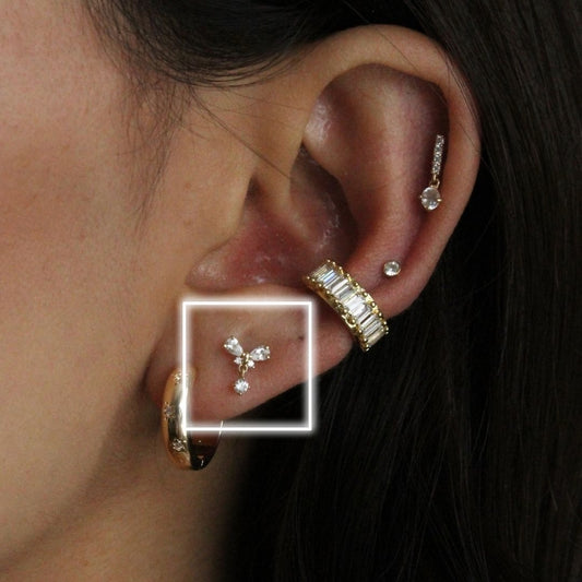 BROQUEL ORO 10K STELLA