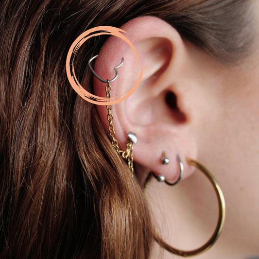 PIERCING ACERO HEART