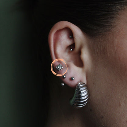 PIERCING ACERO NAORI
