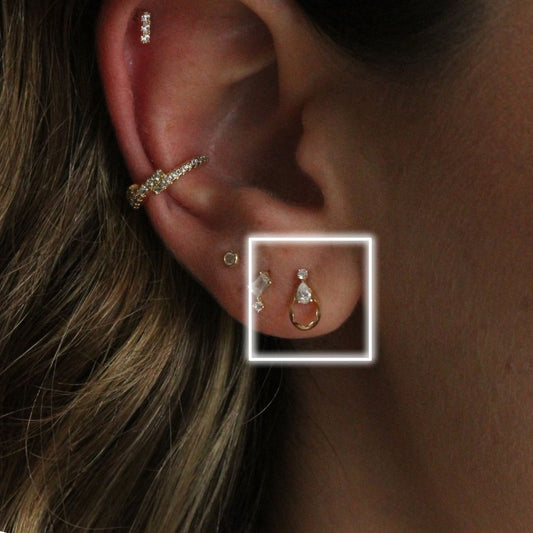 BROQUEL ORO 10K GOTA
