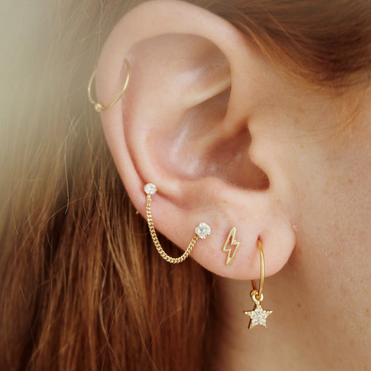 BROQUEL ORO 10K MELLAN