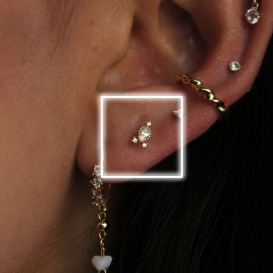 BROQUEL ORO 10K JANA