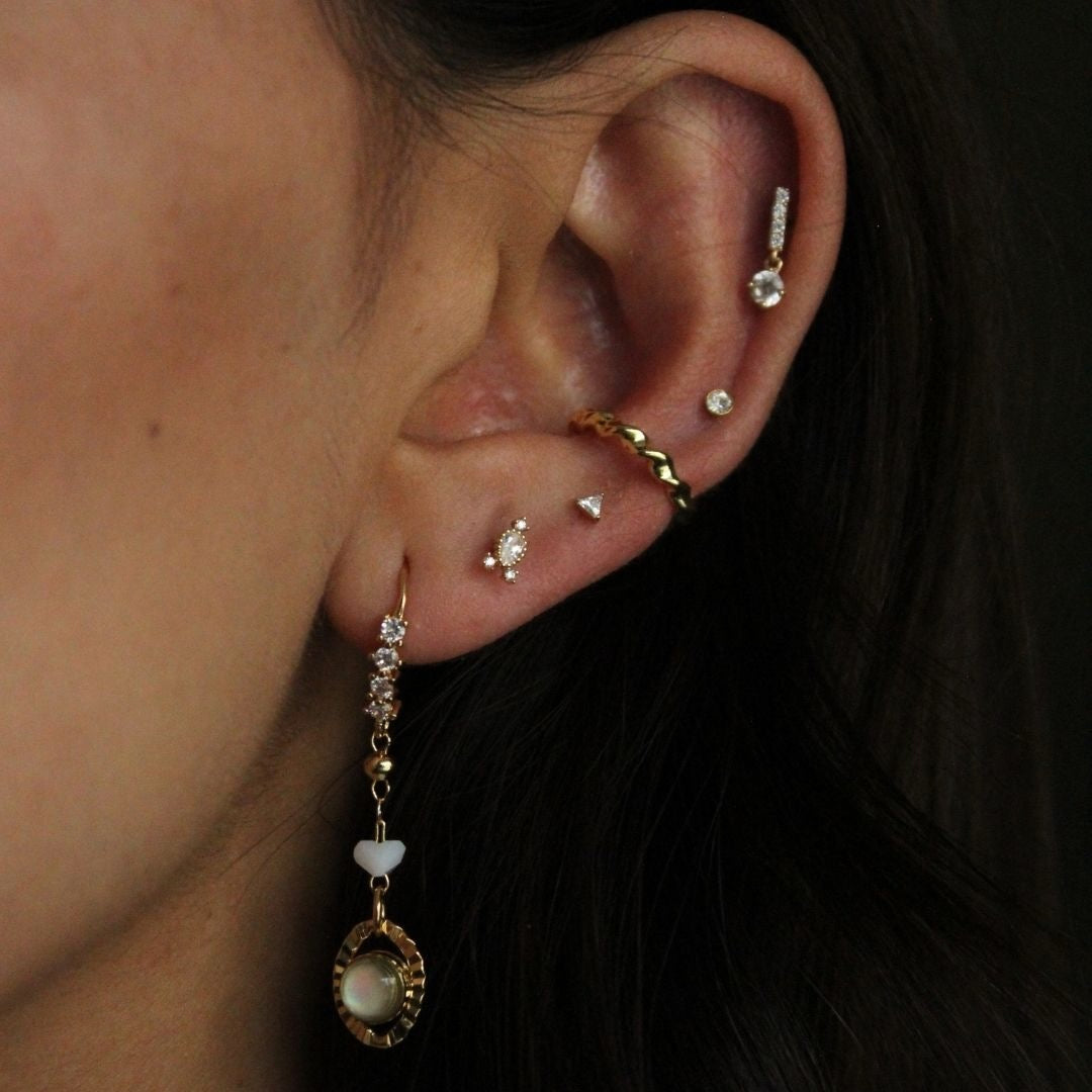 BROQUEL ORO 10K JANA