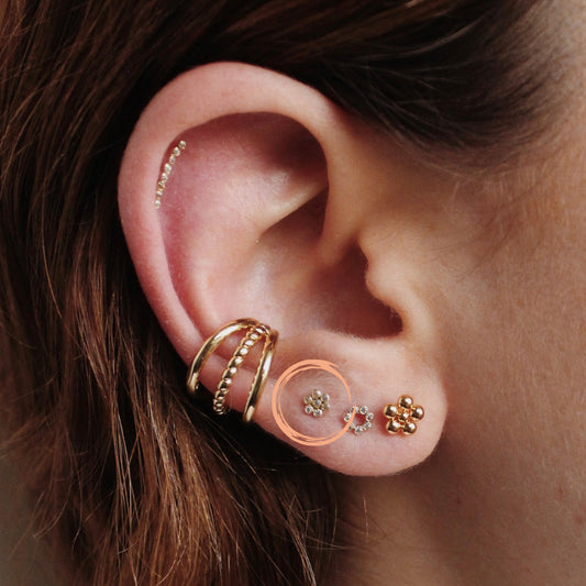 BROQUEL ORO 10 K BERYL