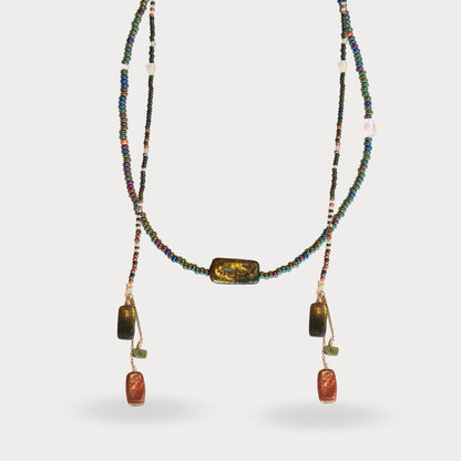 COLLAR CORBATERO VERDE