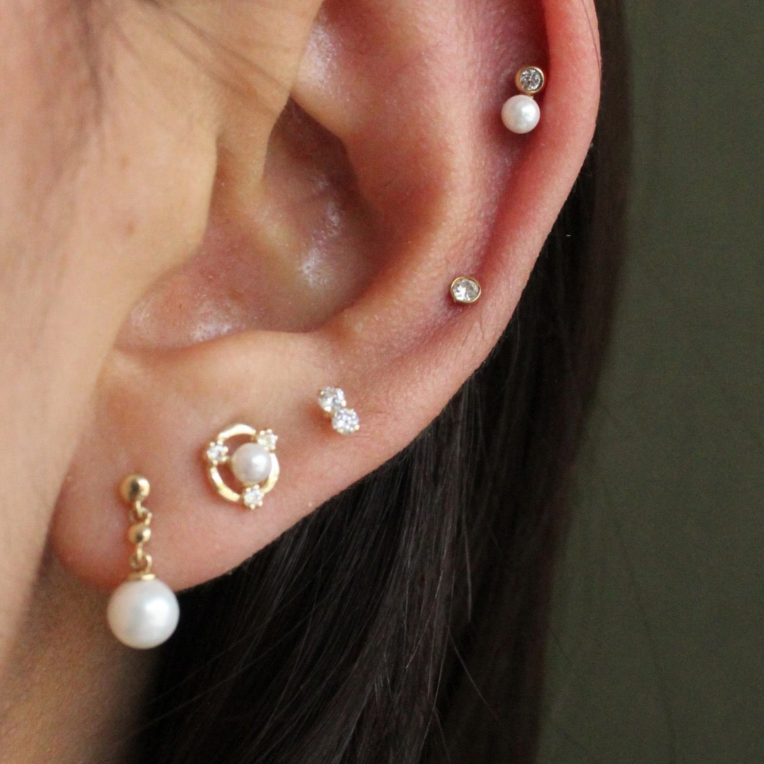 BROQUEL ORO 10K CORAL