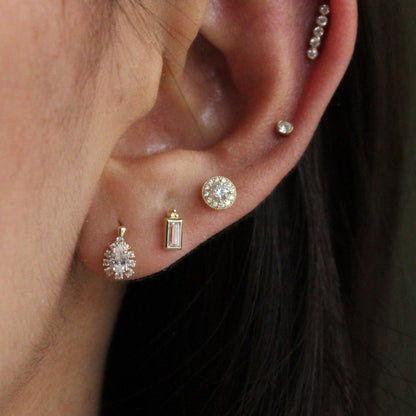 BROQUEL ORO 10K MILENA