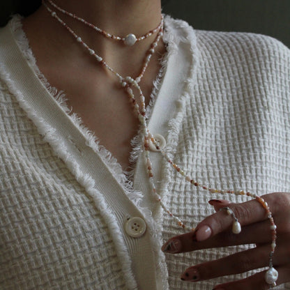 COLLAR CORBATERO ROSA