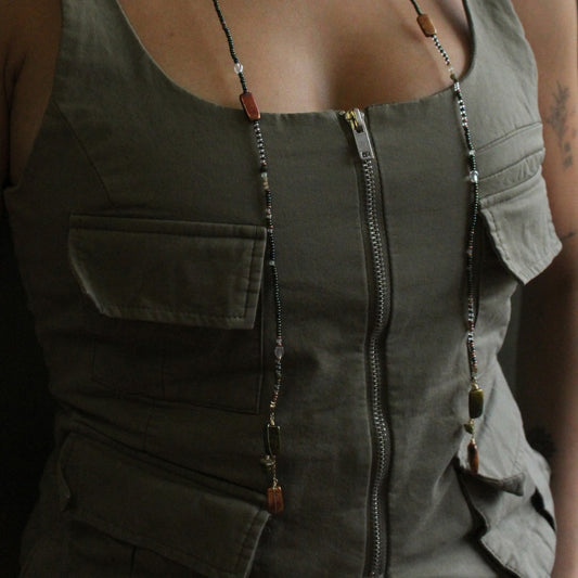 COLLAR CORBATERO VERDE