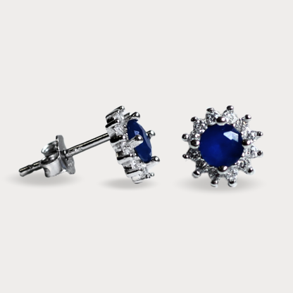 ARETES AZUL