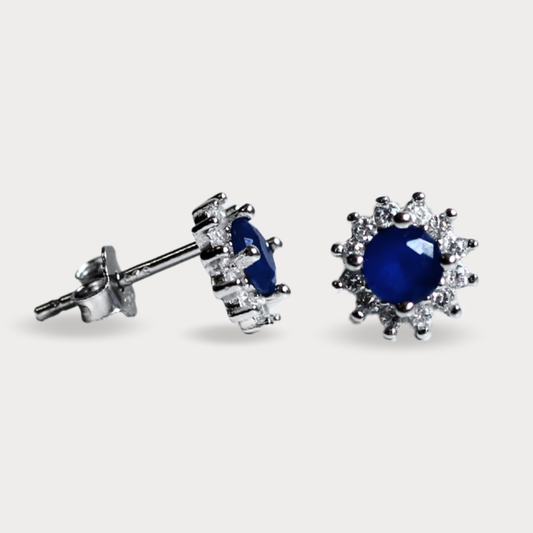 ARETES AZUL