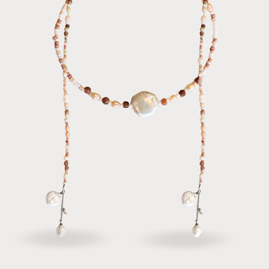 COLLAR CORBATERO ROSA