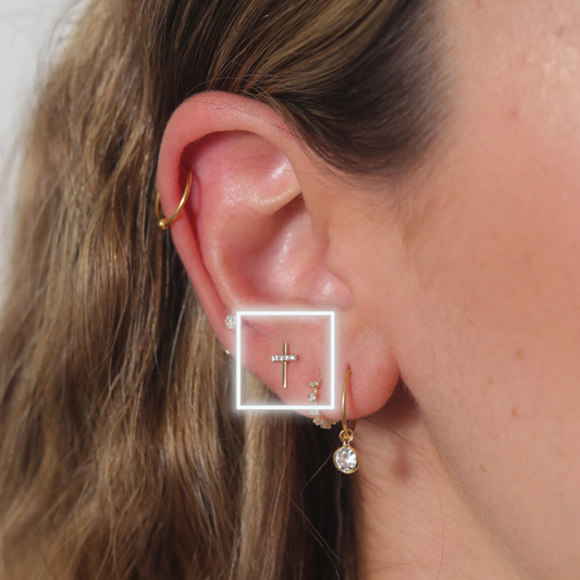 BROQUEL ORO 10K CRESIDA